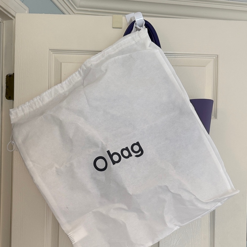 O bag Purple Tote with Matching Handles - Picture 6 of 9